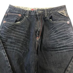 A Tizano Black Denim Shirt